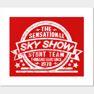 1970 - The Sensational Sky Show (Red - Worn) Posters and Art